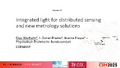 Integrated light for distributed sensing and new metrology solutions