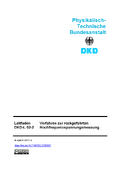 Verfahren zur rückgeführten Hochfrequenzspannungsmessung : Leitfaden DKD-L 02-2