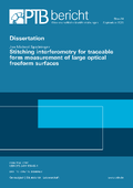 Stitching interferometry for traceable form measurement of large optical freeform surfaces
